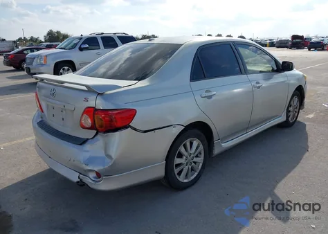 2010 Toyota Corolla S z USA, uszkodzony, nr VIN 1NXBU4EE5AZ229451